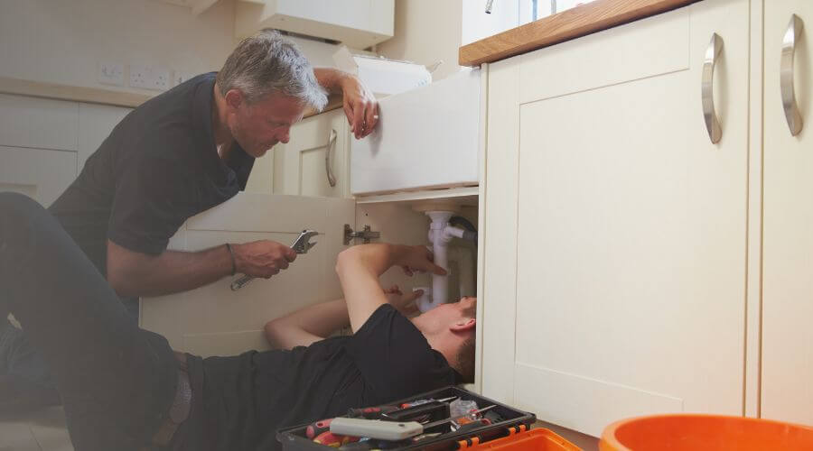 Professional burst pipe repair services in East Alton, IL